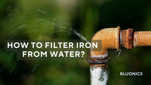 How to filter iron out of water?