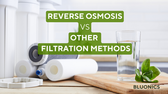 How does reverse osmosis compare to other water filtration methods in environmental impact?