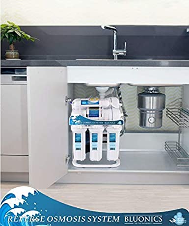 Under outlet sink reverse osmosis system